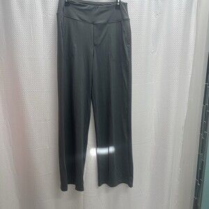 Willit Women’s High Rise Wide Leg Gray Yoga Trouser‎ Pant Large Business Casual